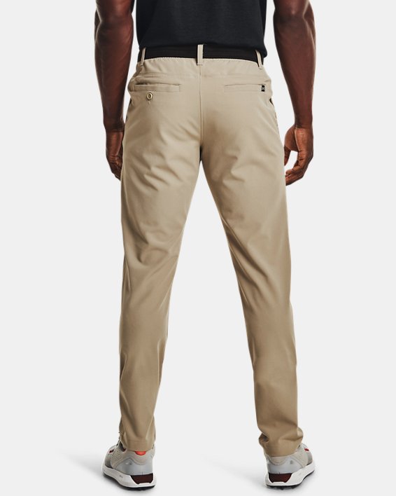 Pantalón ajustado UA Drive para hombre, Brown, pdpMainDesktop image number 1